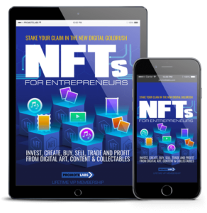NFTs For Entrepreneurs, coaching program by Promote Labs teaches how smart entrepreneurs are making thousands, even millions of dollars with NFTs
